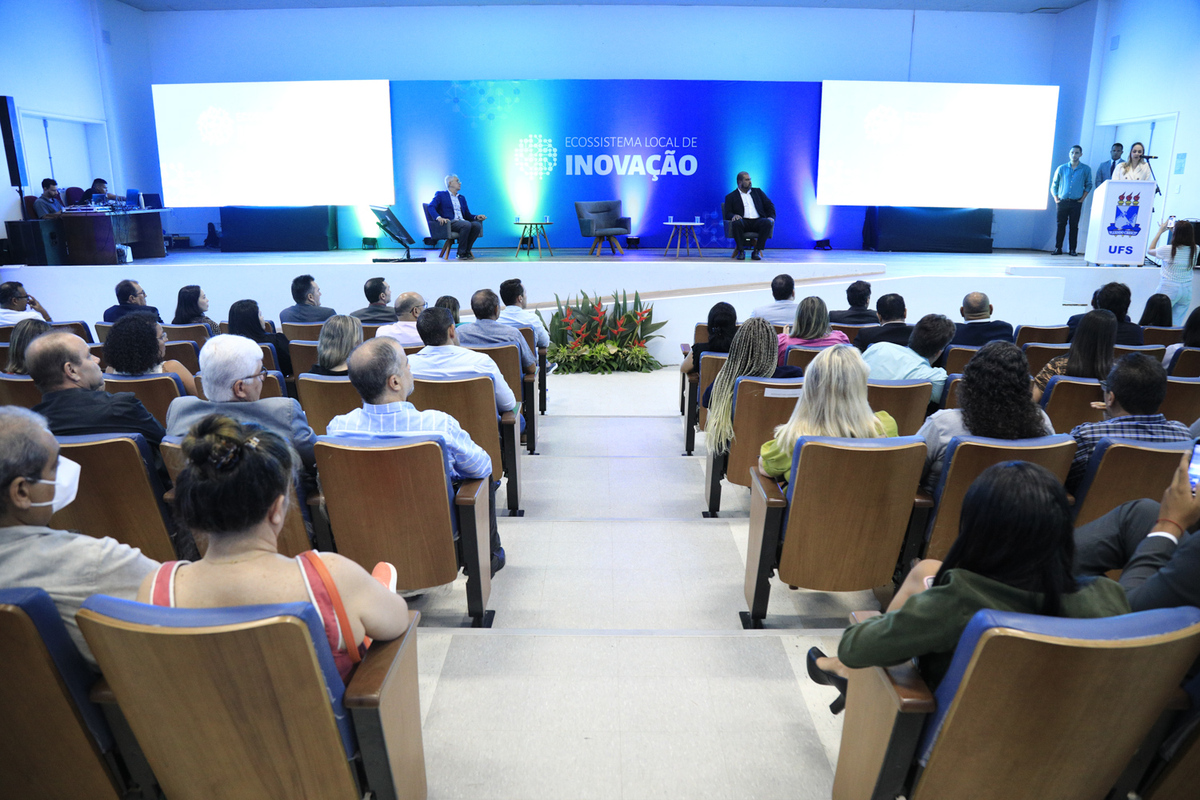 Lançamento do ELI aconteceu durante a tarde no Campus de São Cristóvão. (foto: Adilson Andrade/Ascom UFS)