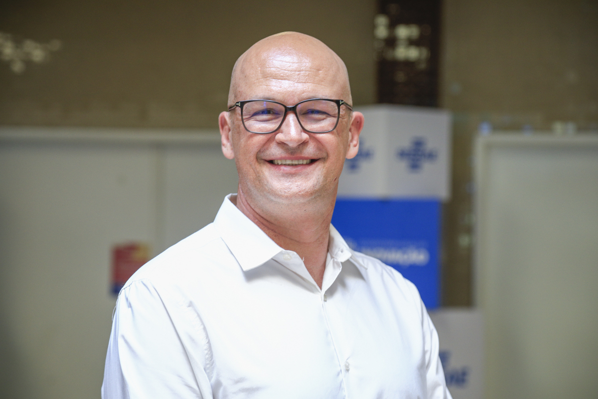 Daniel Leipnitz participou do evento como palestrante. (foto: Adilson Andrade/Ascom UFS)